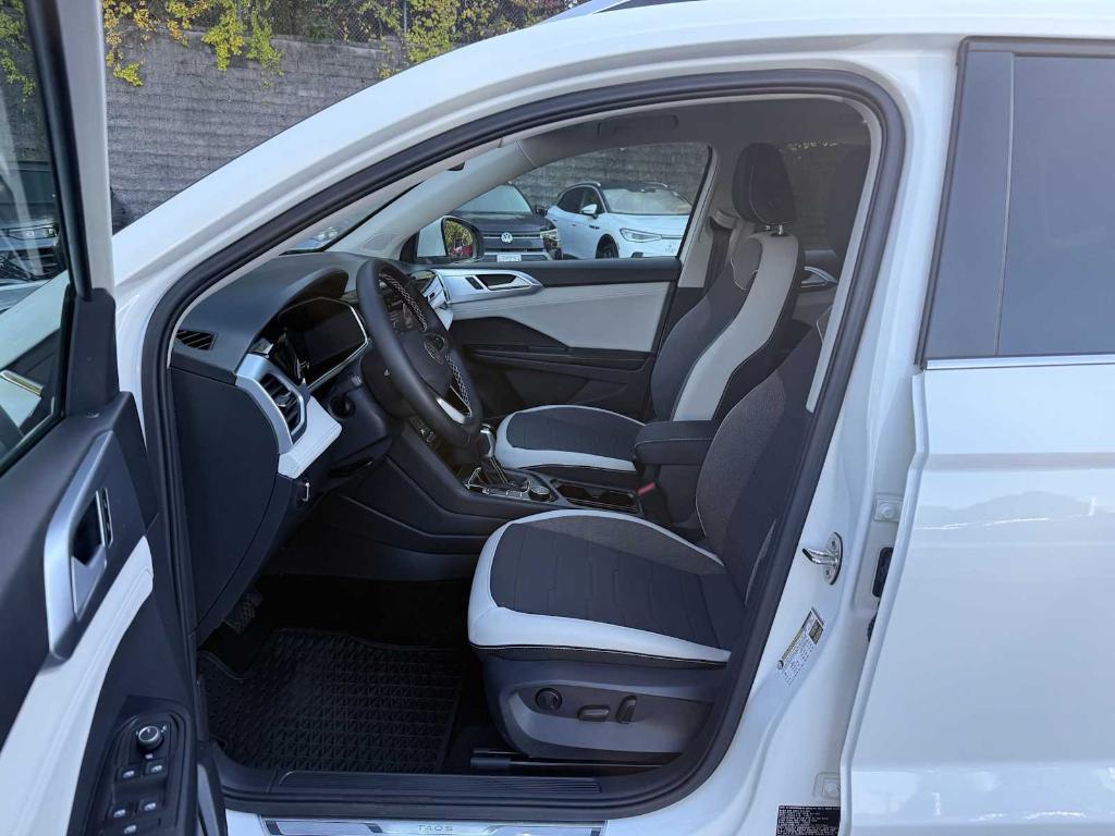 used 2025 Volkswagen Taos car, priced at $29,699
