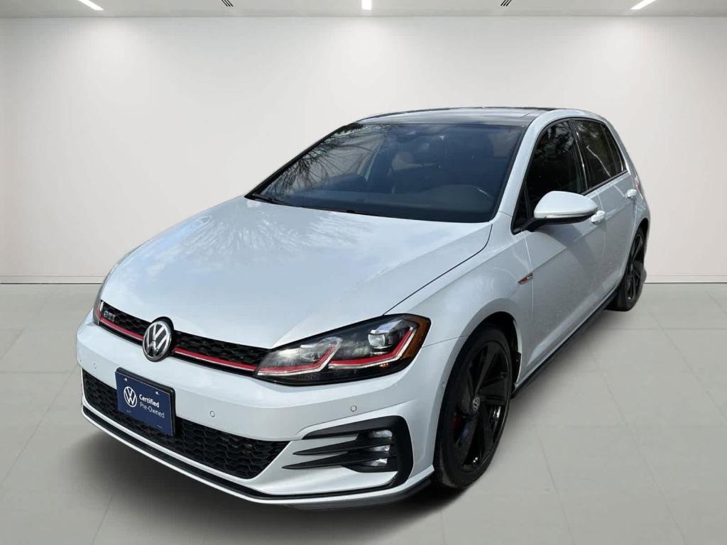 used 2018 Volkswagen Golf GTI car, priced at $19,999