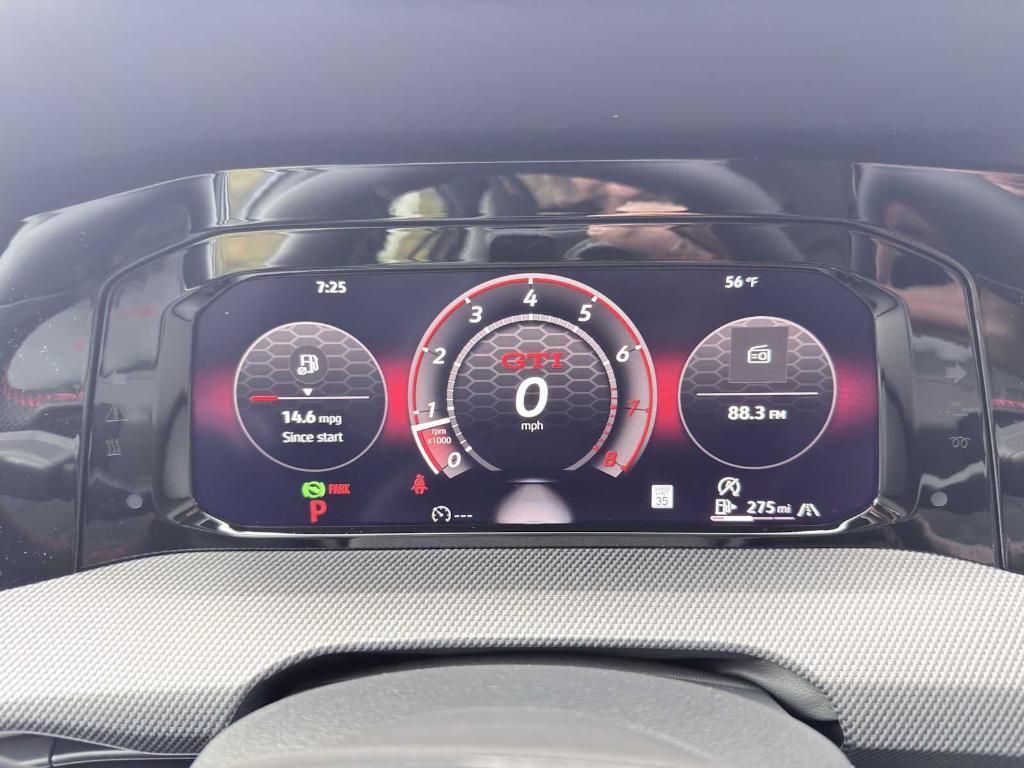 new 2025 Volkswagen Golf GTI car, priced at $41,924
