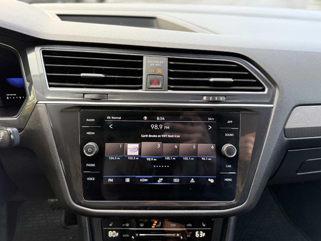 used 2022 Volkswagen Tiguan car, priced at $25,193