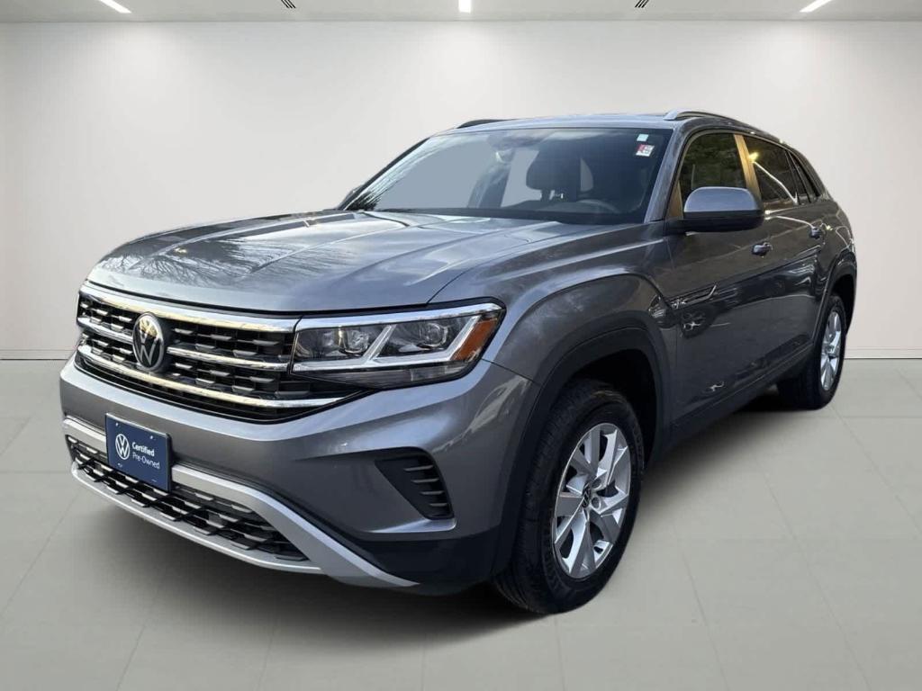 used 2021 Volkswagen Atlas Cross Sport car, priced at $24,182