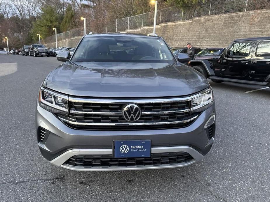 used 2021 Volkswagen Atlas Cross Sport car, priced at $24,182