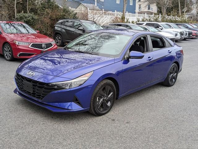 used 2021 Hyundai Elantra HEV car, priced at $18,119