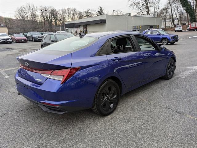 used 2021 Hyundai Elantra HEV car, priced at $18,119