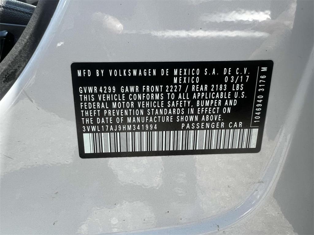 used 2017 Volkswagen Jetta car, priced at $11,834