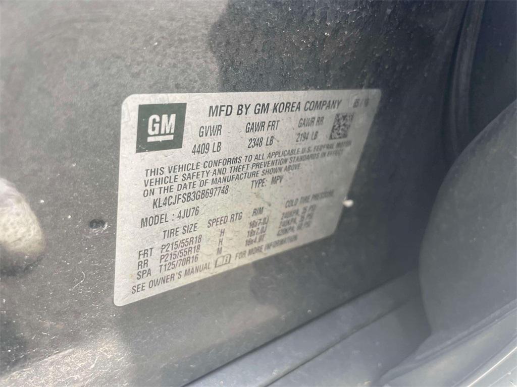 used 2016 Buick Encore car, priced at $8,131