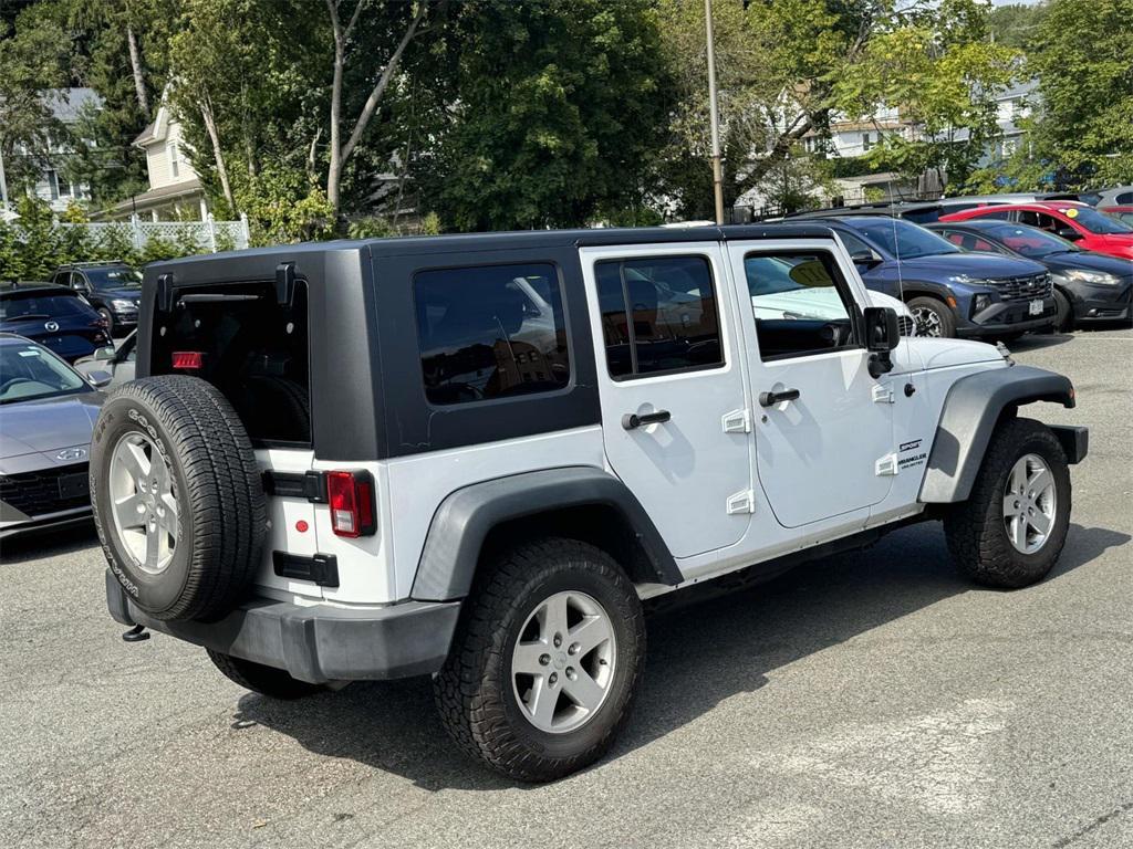 used 2016 Jeep Wrangler Unlimited car, priced at $17,250