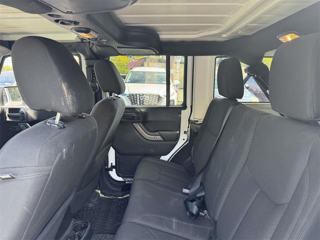 used 2016 Jeep Wrangler Unlimited car, priced at $17,250