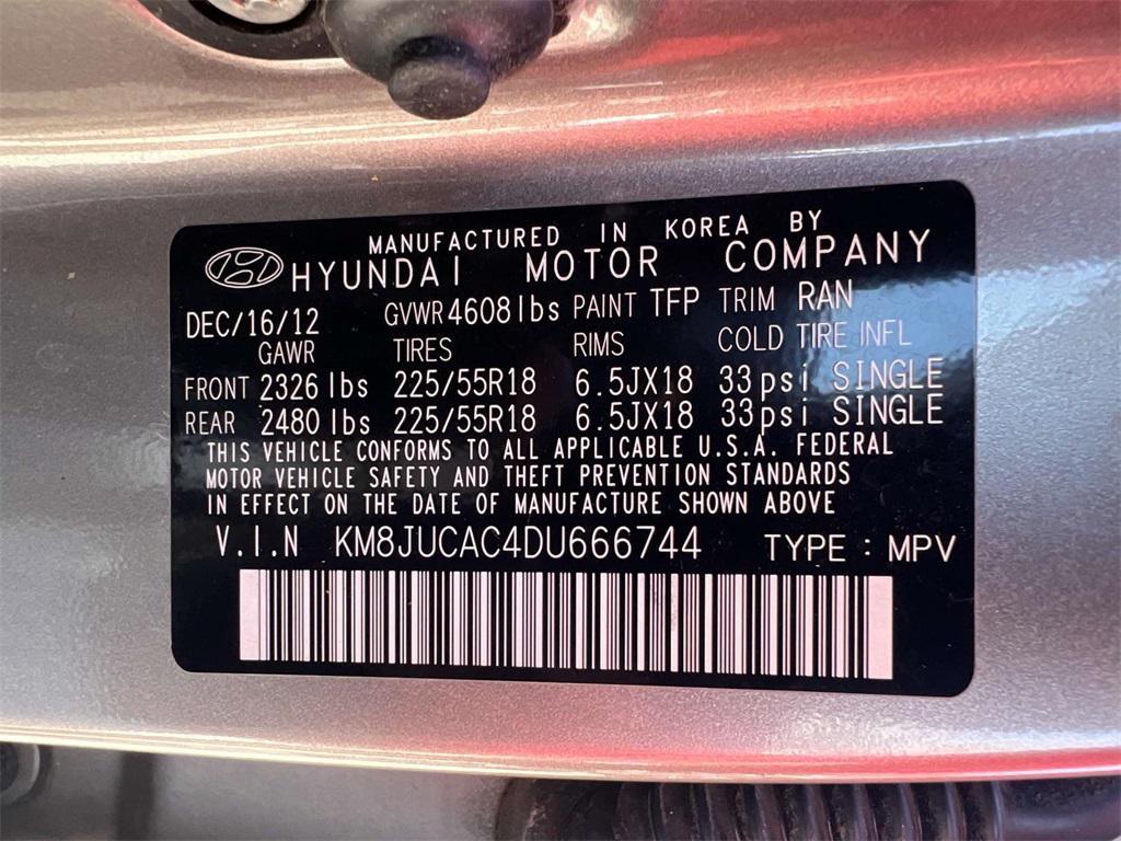 used 2013 Hyundai Tucson car, priced at $8,999