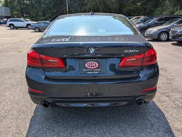 used 2018 BMW 530e car, priced at $16,971