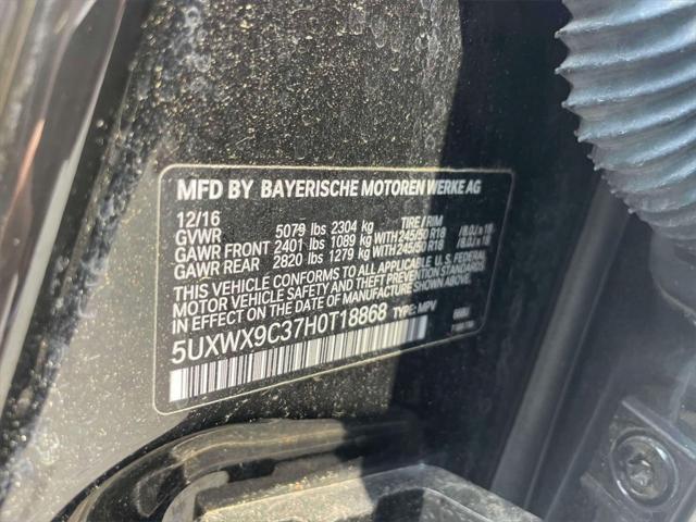 used 2017 BMW X3 car, priced at $14,999