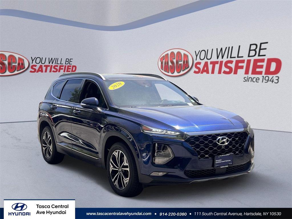 used 2020 Hyundai Santa Fe car, priced at $17,999