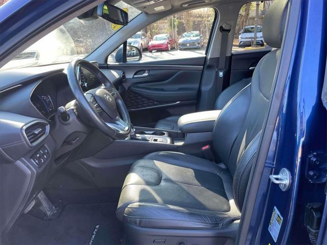 used 2020 Hyundai Santa Fe car, priced at $20,321