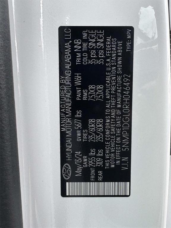 used 2024 Hyundai Santa Fe car, priced at $29,349