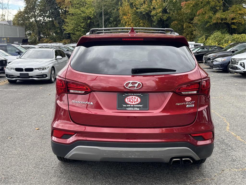 used 2018 Hyundai Santa Fe Sport car, priced at $12,495