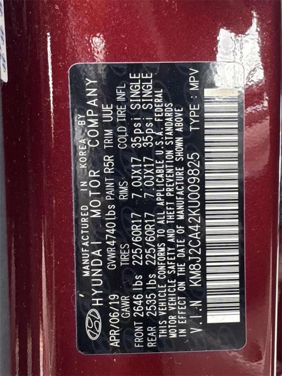 used 2019 Hyundai Tucson car, priced at $15,579