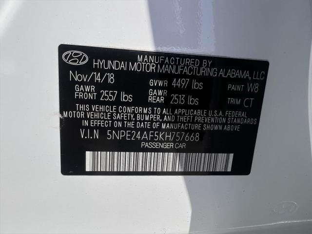 used 2019 Hyundai Sonata car, priced at $14,000