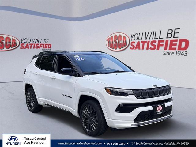 used 2022 Jeep Compass car, priced at $25,421