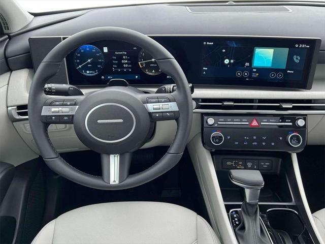 new 2025 Hyundai Tucson car, priced at $34,050