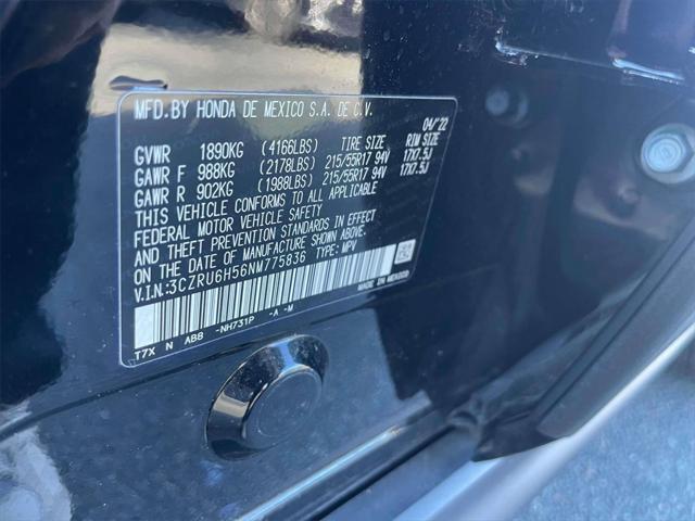 used 2022 Honda HR-V car, priced at $22,571