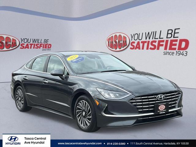 used 2021 Hyundai Sonata car, priced at $17,717