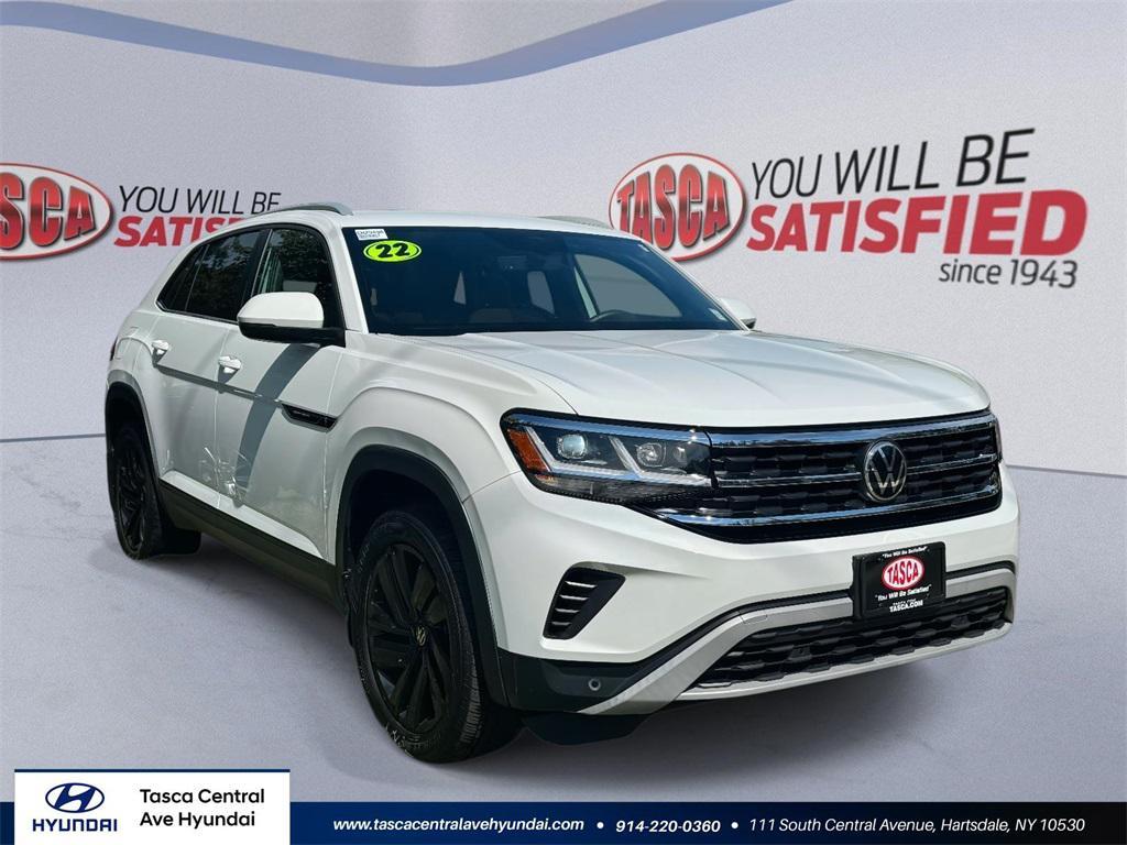 used 2022 Volkswagen Atlas Cross Sport car, priced at $27,888