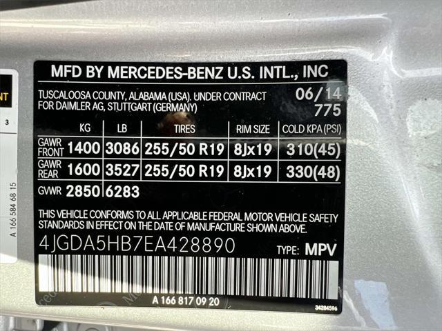 used 2014 Mercedes-Benz M-Class car, priced at $13,999