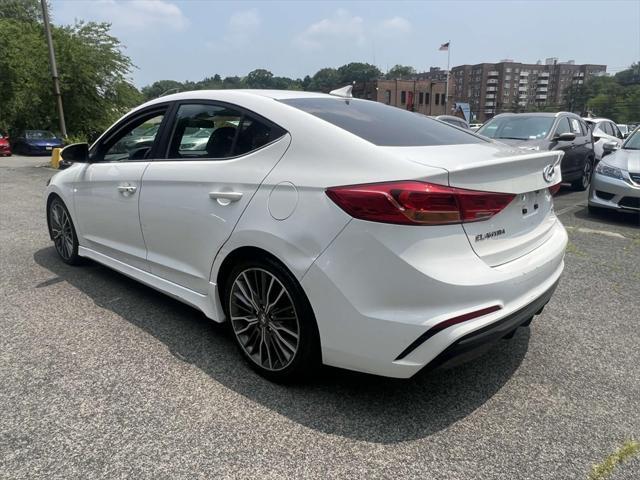 used 2018 Hyundai Elantra car, priced at $14,999