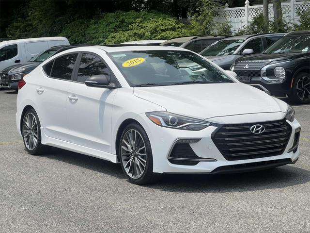 used 2018 Hyundai Elantra car, priced at $14,999