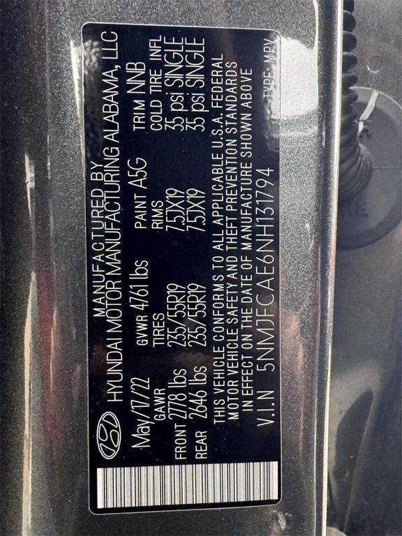 used 2022 Hyundai Tucson car, priced at $20,395