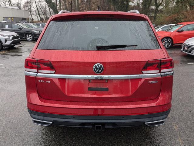 used 2021 Volkswagen Atlas car, priced at $28,580