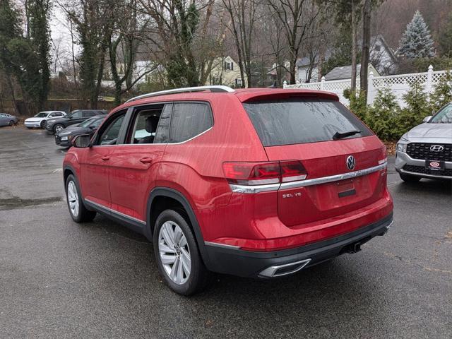 used 2021 Volkswagen Atlas car, priced at $28,580