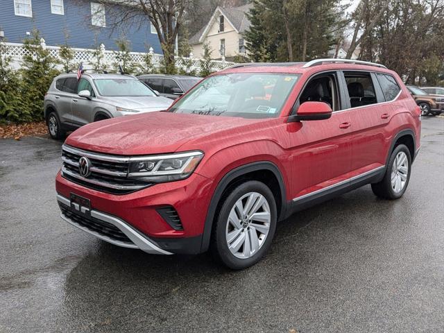 used 2021 Volkswagen Atlas car, priced at $28,580