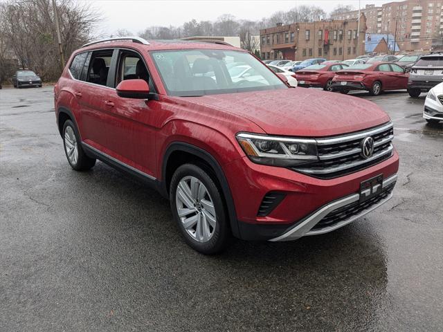 used 2021 Volkswagen Atlas car, priced at $29,896