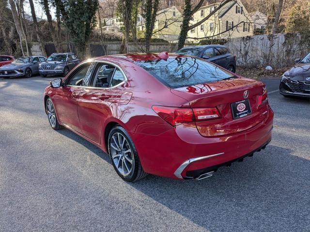 used 2018 Acura TLX car, priced at $20,750