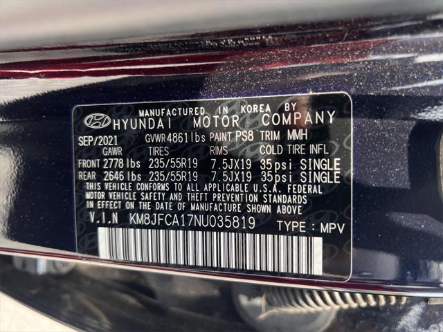 used 2022 Hyundai TUCSON Hybrid car, priced at $26,105