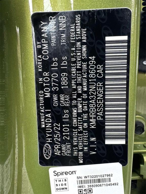 used 2022 Hyundai Venue car, priced at $15,888