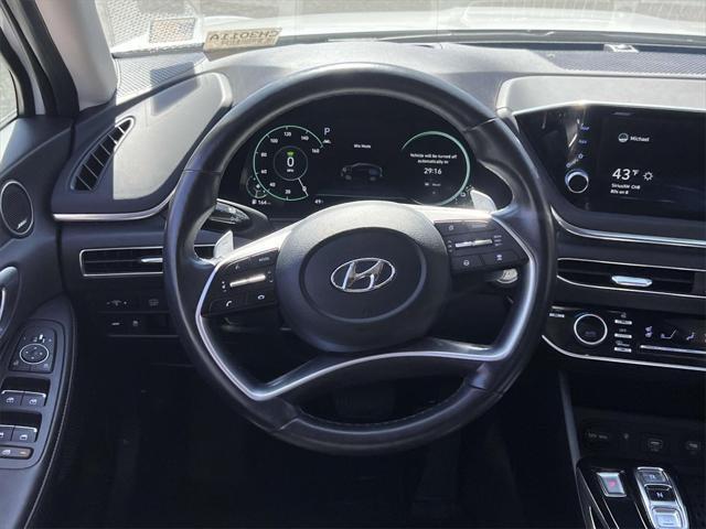 used 2022 Hyundai Sonata Hybrid car, priced at $24,491