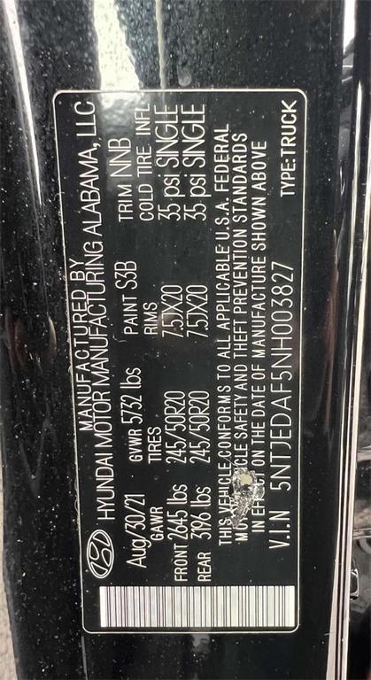 used 2022 Hyundai SANTA CRUZ car, priced at $27,751