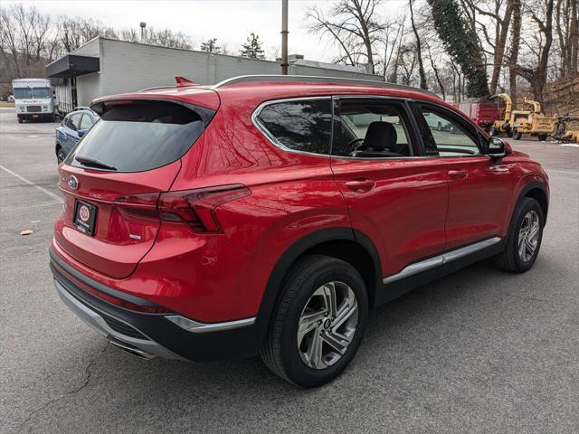 used 2021 Hyundai Santa Fe car, priced at $22,945