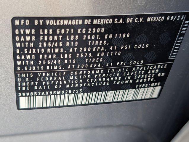 used 2024 Volkswagen Tiguan car, priced at $29,998