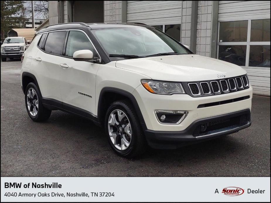 used 2021 Jeep Compass car, priced at $19,596