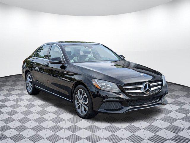 used 2017 Mercedes-Benz C-Class car, priced at $10,998