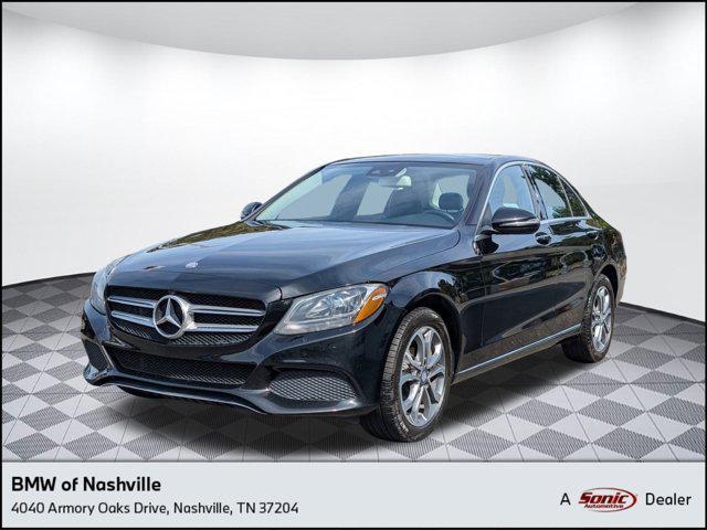 used 2017 Mercedes-Benz C-Class car, priced at $10,998