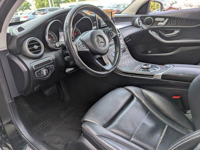 used 2017 Mercedes-Benz C-Class car, priced at $10,998