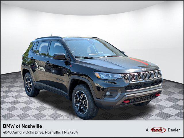 used 2024 Jeep Compass car, priced at $25,496