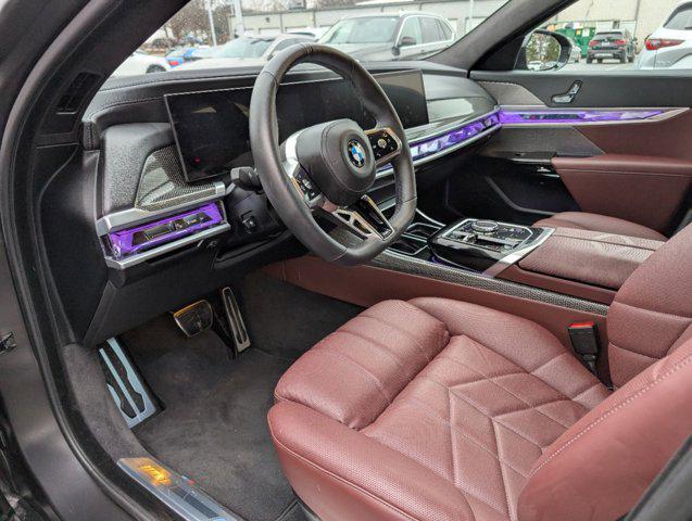 used 2024 BMW 740 car, priced at $82,996