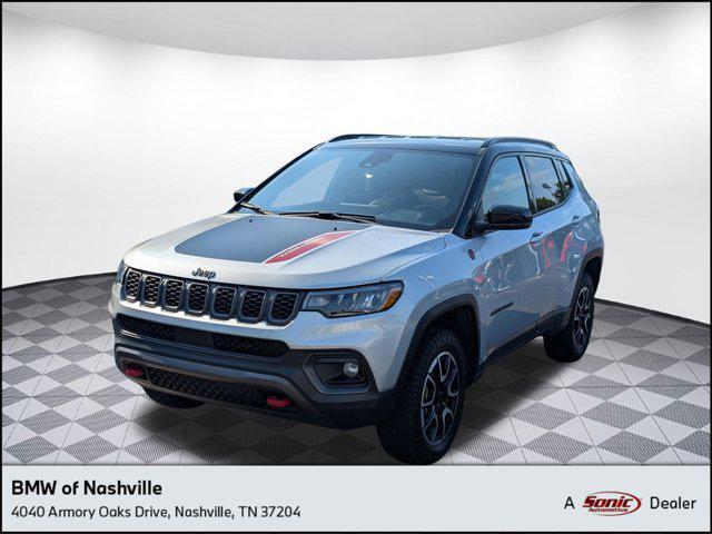 used 2024 Jeep Compass car, priced at $24,998