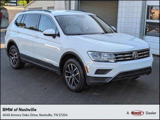 used 2021 Volkswagen Tiguan car, priced at $20,999