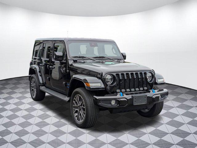 used 2022 Jeep Wrangler Unlimited 4xe car, priced at $33,999